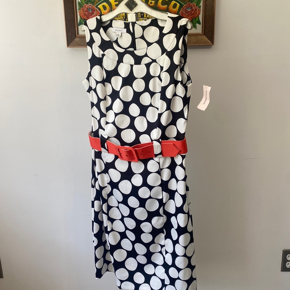 Dress Barn Polka Dot Dress 🧡